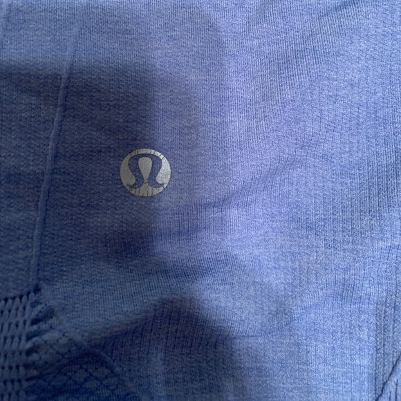 Lululemon Periwinkle In The Flow Crop - Picture 3 of 5